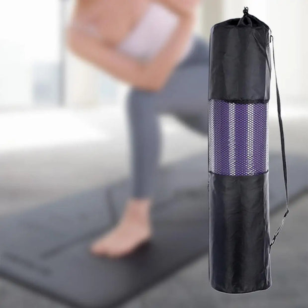 Home Gym Yoga Mat with Carry Bag – Stretch, Pilates, Meditation & Abs Mat