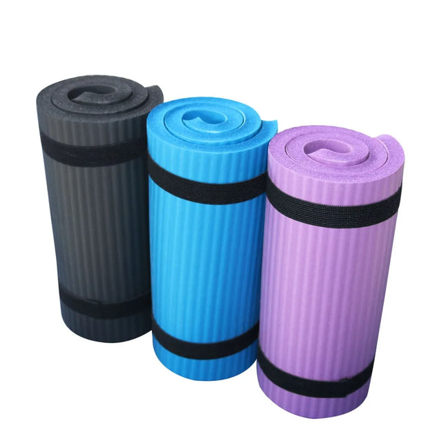 Non-Slip 60x25cm Yoga Mat – Thick Pilates Pad for Gym & Workout