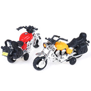Kids Motorcycle Toy – Plastic Motorbike Model Educational Gift