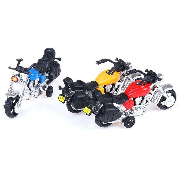 Kids Motorcycle Toy – Plastic Motorbike Model Educational Gift