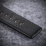 Cagarny Men’s Luxury Quartz Watch with dual time and leather strap