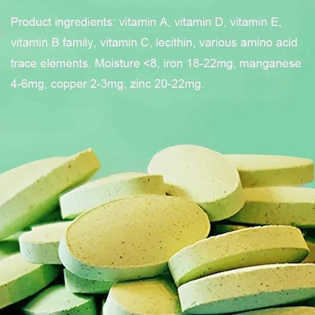 Pet Multivitamin Tablets – 180 Count for Dogs & Cats, Boost Immunity & Coat Health
