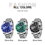 LIGE Men’s Luxury Diver Watch Waterproof Design