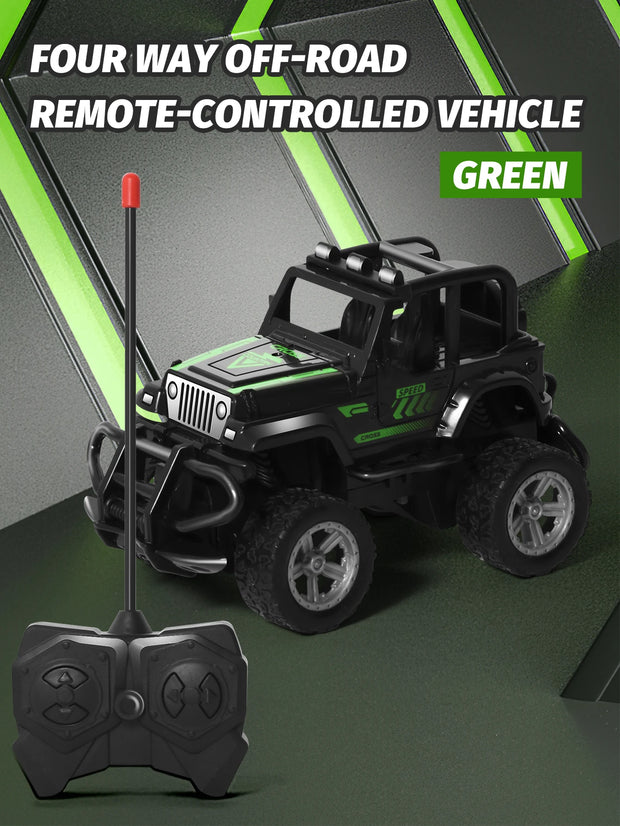 Remote Control Off-Road Car Toy – 4WD Drift Rebound Vehicle for Kids