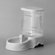 3.8L PP Pet Feeder & Water Fountain, Automatic Drink Bowl for Cats & Dogs