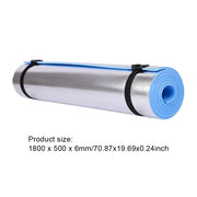 Yoga Mat Non Slip Exercise Mat 10mm Thick Solid Color Fitness Mat 72x23.8in Yoga Workout Mat Multi-Function for Home Gym