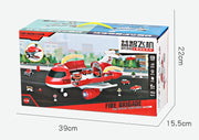 Large Airplane Toy with Mini Cars – Diecast Transport Aircraft Set