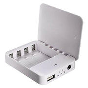 4x AA Battery-Powered USB Emergency Charger – Portable Power Bank for iPhone & More
