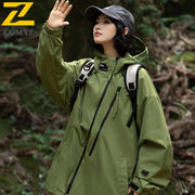 Men's Jacket 2025 New Fashion Hooded Waterproof Windproof Jackets