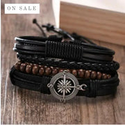 Leather Braided Bracelet for Men - Stylish 2024 Design