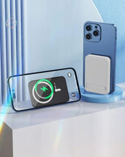 20,000mAh Magnetic Wireless Power Bank Mini Portable for iPhone 12-15, Xiaomi, Quick Charge