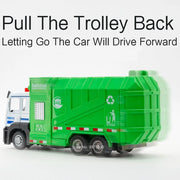 Urban Sanitation Toy Car – Engineering Garbage Truck with Sound, Educational Toy for Kids