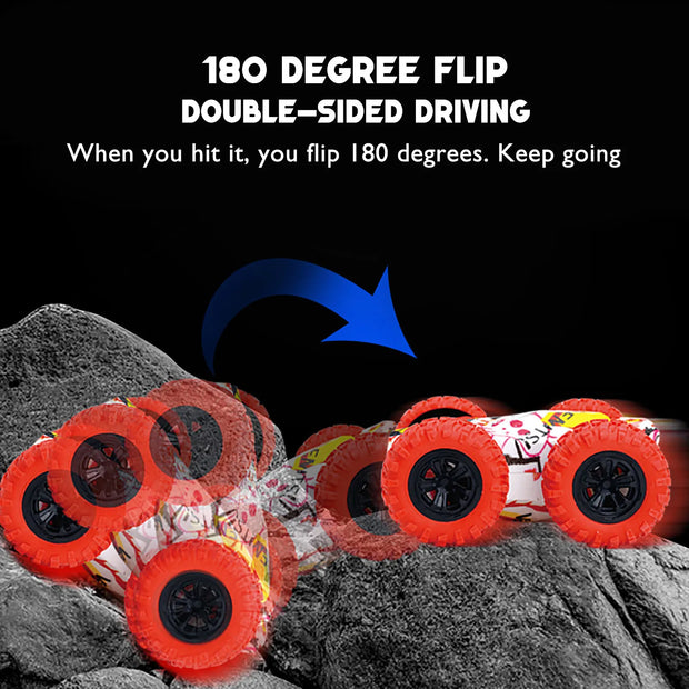 Kids Double-Sided Inertial Toy Car – Anti-Collision Off-Road Vehicle
