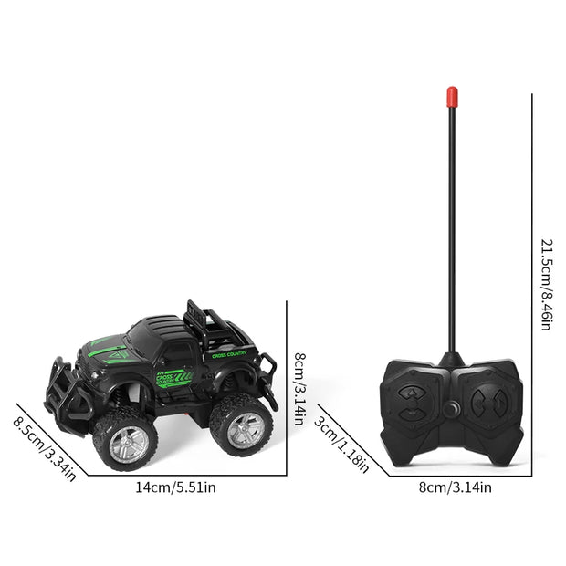 RC Off-Road Vehicle – Alloy 4WD High-Speed Climbing Car for Kids