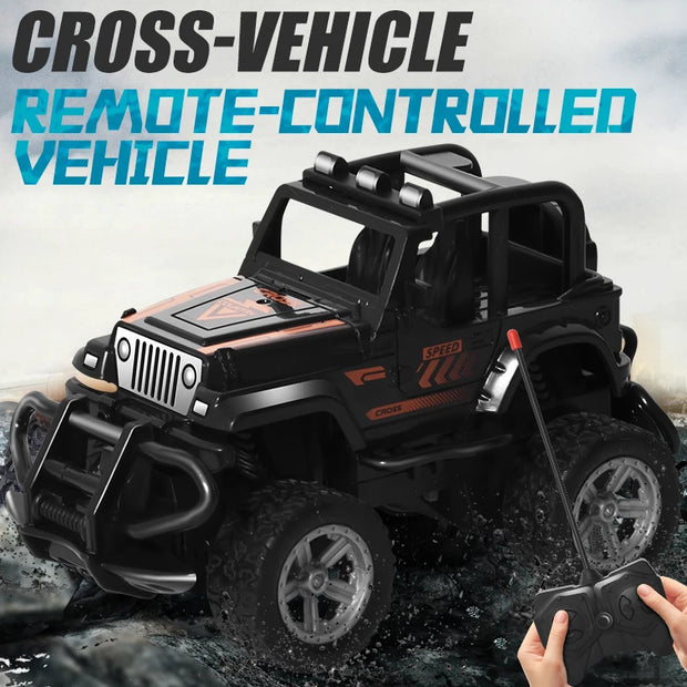 Remote Control Off-Road Car Toy – 4WD Drift Rebound Vehicle for Kids