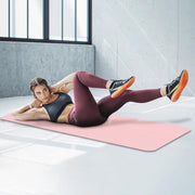 Yoga Mat Non Slip Exercise Mat 10mm Thick Solid Color Fitness Mat 72x23.8in Yoga Workout Mat Multi-Function for Home Gym
