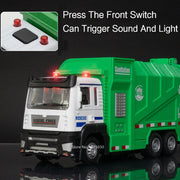 Urban Sanitation Toy Car – Engineering Garbage Truck with Sound, Educational Toy for Kids