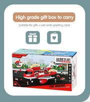 Large Airplane Toy with Mini Cars – Diecast Transport Aircraft Set
