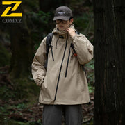 Men's Jacket 2025 New Fashion Hooded Waterproof Windproof Jackets