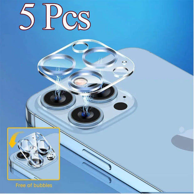 iPhone Camera Lens Protector – Tempered Glass for iPhone 12–16 Pro Series
