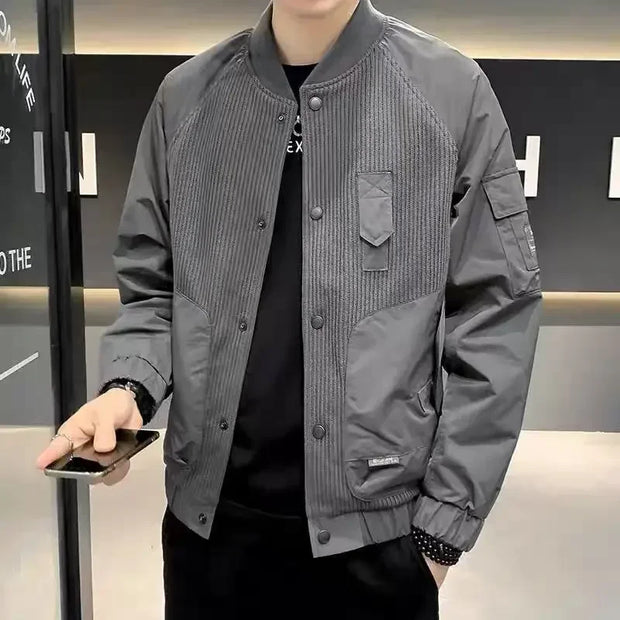 Men's Baseball Jackets New In Male Coats Stylish Y2k Luxury Designer