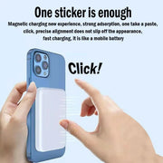 Original 1:1 MagSafe Magnetic Power Bank Wireless Charger for iPhone 12-15 Series