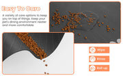 Absorbent Pet Feeding Mat with Waterproof Rubber Backing, Quick-Dry for Food & Water Bowls - Dog & Cat