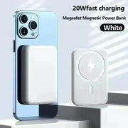 Original 1:1 MagSafe Magnetic Power Bank Wireless Charger for iPhone 12-15 Series