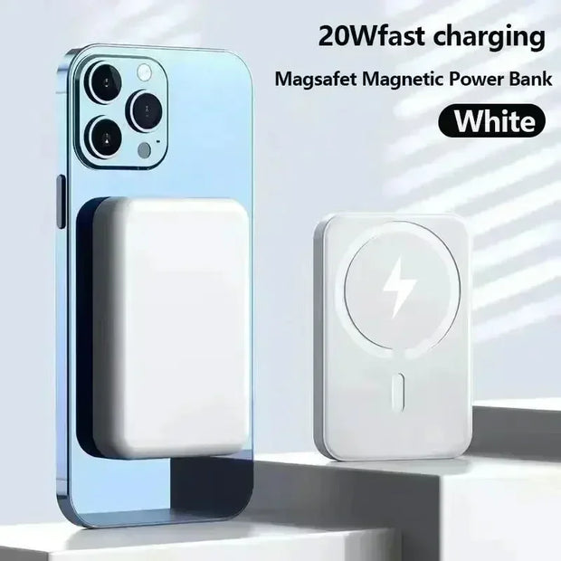 Original 1:1 MagSafe Magnetic Power Bank Wireless Charger for iPhone 12-15 Series