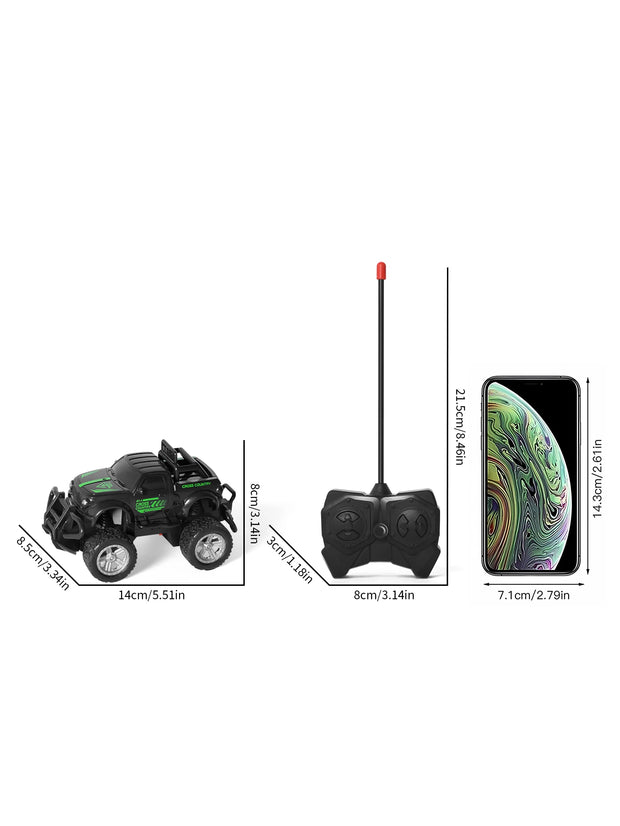 RC Off-Road Vehicle – Alloy 4WD High-Speed Climbing Car for Kids
