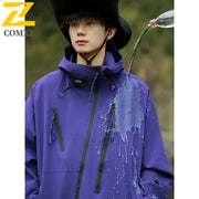 Men's Jacket 2025 New Fashion Hooded Waterproof Windproof Jackets