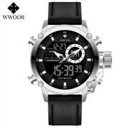 WWOOR Fashion Watches for Men Luxury Digital Design