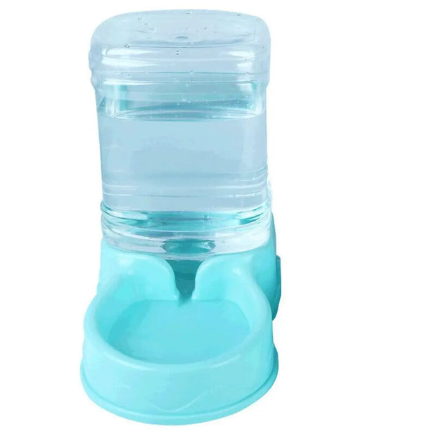 3.8L PP Pet Feeder & Water Fountain, Automatic Drink Bowl for Cats & Dogs