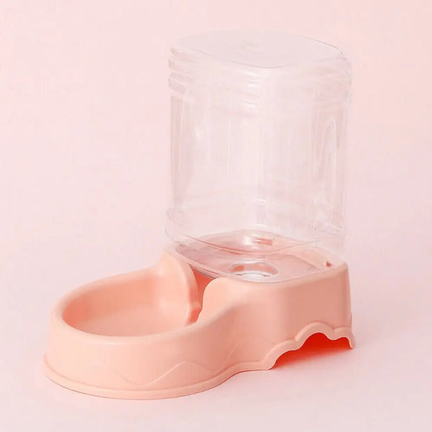 3.8L PP Pet Feeder & Water Fountain, Automatic Drink Bowl for Cats & Dogs