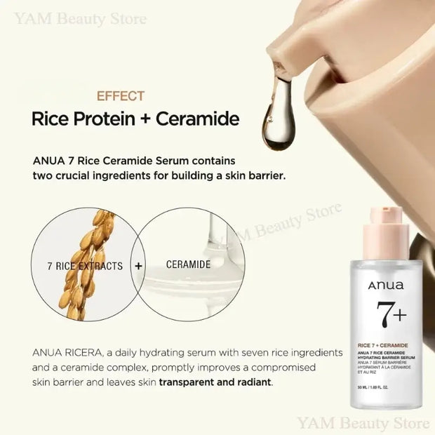Korean Skin Care Essence 7 Rice Ceramide