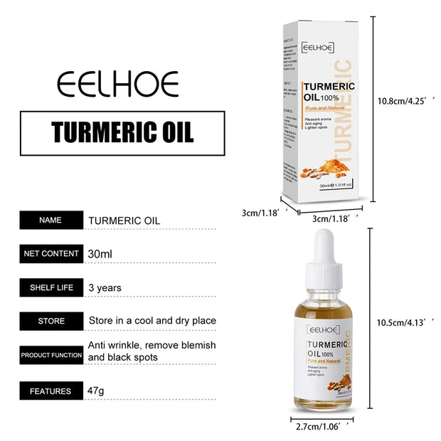 Turmeric Face Serum – Pore Shrink, Brighten & Dark Spot Repair