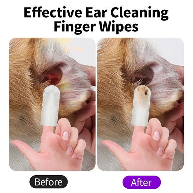 Pet Silicone Finger Toothbrush – Oral Cleaning for Dogs & Cats