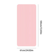Yoga Mat Non Slip Exercise Mat 10mm Thick Solid Color Fitness Mat 72x23.8in Yoga Workout Mat Multi-Function for Home Gym