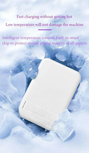 20,000mAh Magnetic Wireless Power Bank Mini Portable for iPhone 12-15, Xiaomi, Quick Charge