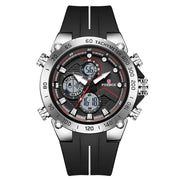 Men’s LIGE Sports Watch Quartz Analog Digital Design