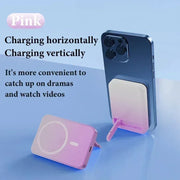 20,000mAh Magnetic Wireless Power Bank Mini Portable for iPhone 12-15, Xiaomi, Quick Charge