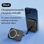 20,000mAh Magnetic Wireless Power Bank Mini Portable for iPhone 12-15, Xiaomi, Quick Charge