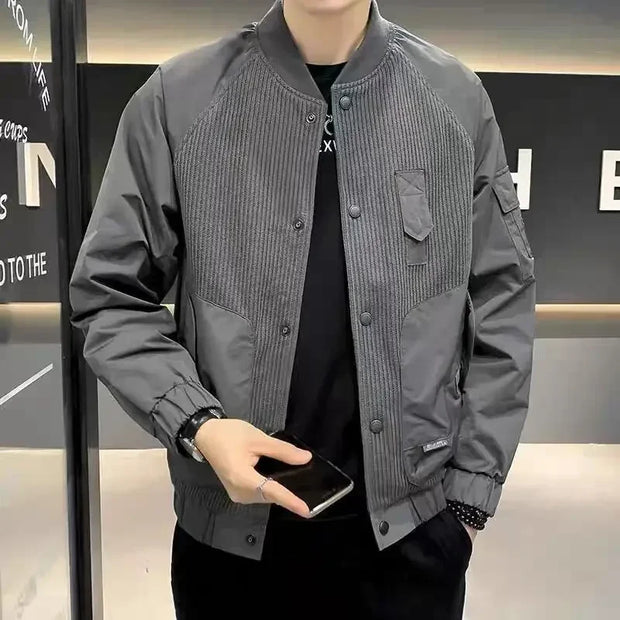 Men's Baseball Jackets New In Male Coats Stylish Y2k Luxury Designer