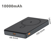5000mAh PD20W Wireless Powerbank Charger, 10000mAh Ultra Slim Backup Battery