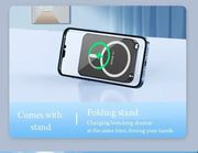 20,000mAh Magnetic Wireless Power Bank Mini Portable for iPhone 12-15, Xiaomi, Quick Charge