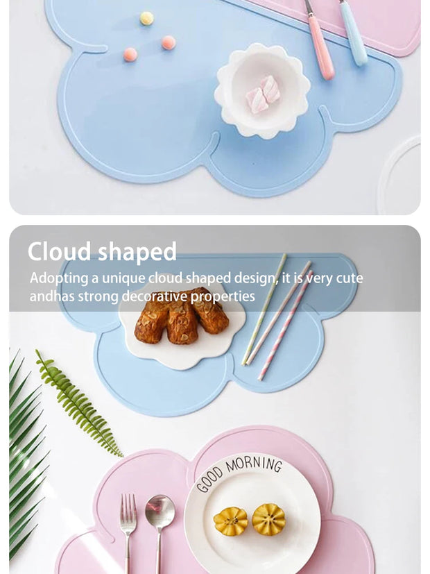 Non-Slip Waterproof Pet Feeding Mat – Silicone Placemat for Dogs & Cats