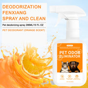 Pet Deodorant Spray – Odor Remover & Disinfectant for Dogs & Cats