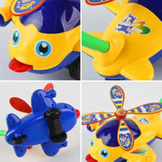 Baby Walker Push Toy – Plane & Car Push-Along Outdoor Toy for Toddlers