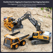 RC Construction Vehicle Toys – Remote Control Excavator, Dump Truck & Bulldozer