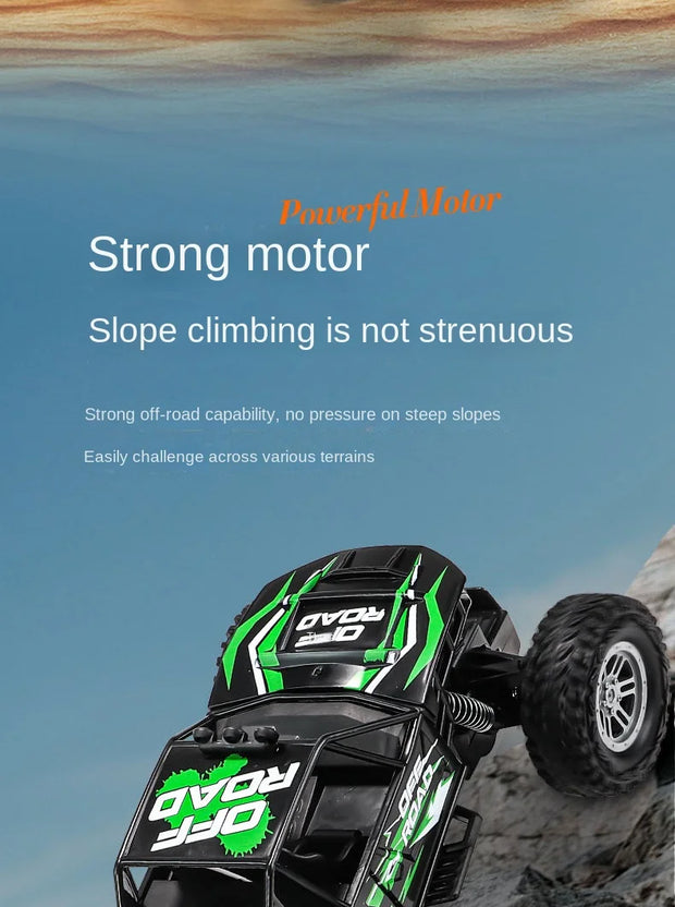 RC Car Toy - Cross-Country 4WD Drift Racing, High-Speed Climbing for Boys & Girls